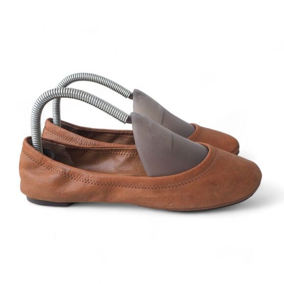 Lucky Brand Emmie Ballet Flats Bourbon Winter Haze (Brown) Women's 7.5M - Picture 4 of 12